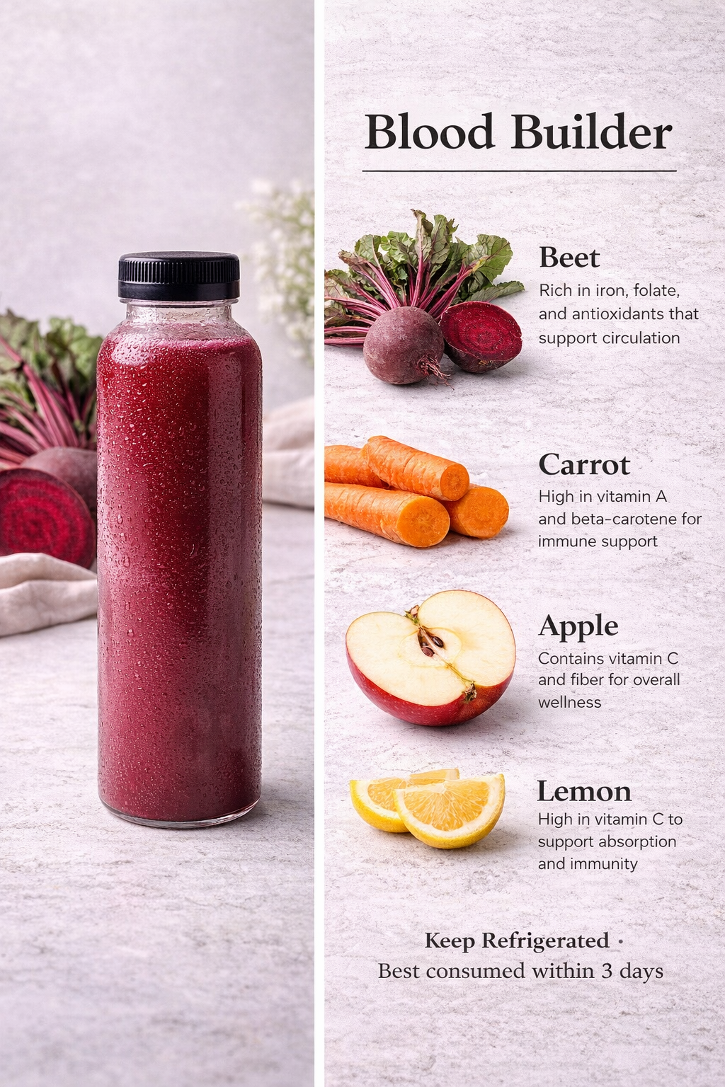 Glow Trio Bundle 
3 juices for $25